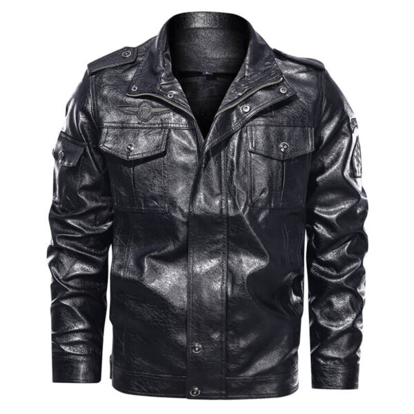 Black-Vintage-Motorcycle-Jackets