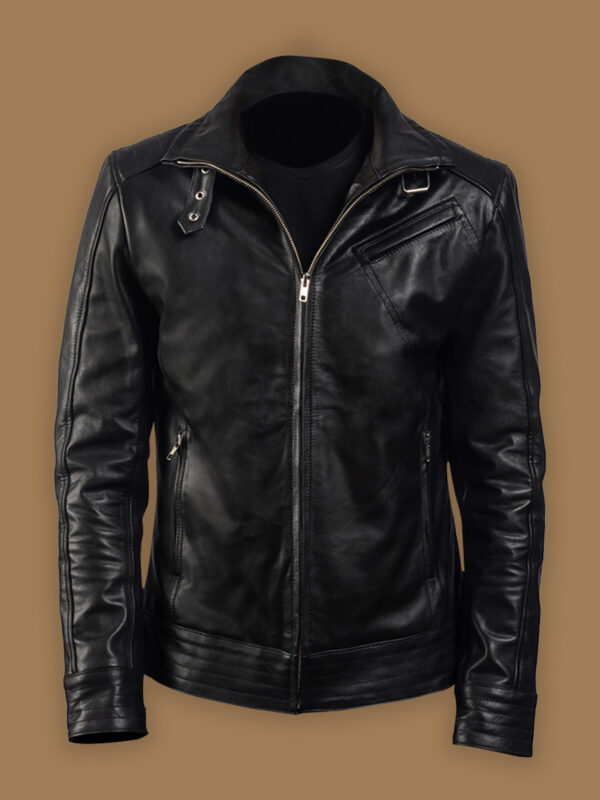 Mens-Legacy-Black-Biker-Jacket