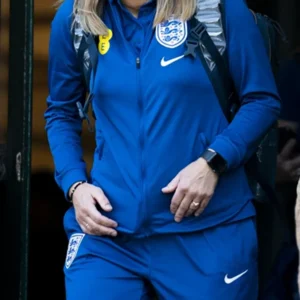 National-Football-England-Lionesses-Blue-Jacket