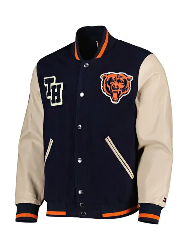 Tommy-Hilfiger-Chicago-Bears-Varsity-Jacket