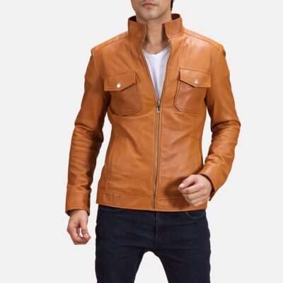 Voltex-Tan-Leather-Biker-Jacket (1)