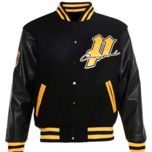 National League Champs Pittsburgh Crawfords Black Varsity Jacket